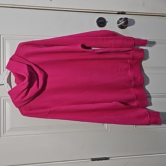 NWOT bright pink hoodie with San Diego written in navy blue and white. - Picture 6 of 6